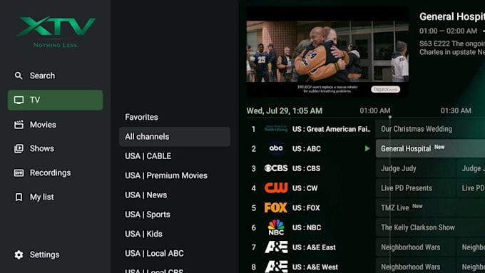 rebrand iptv player with dns, vpn and admin panel for android, firestick, ipad