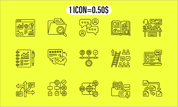 design vector line icon