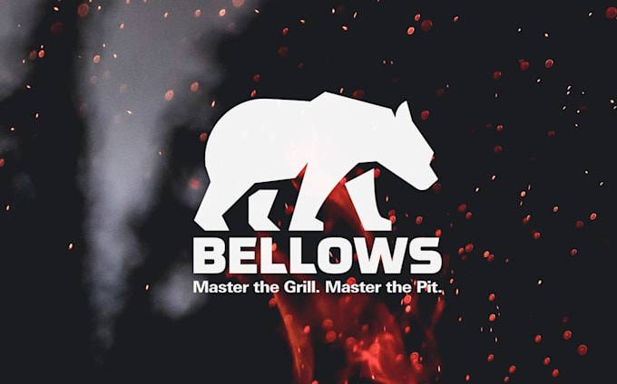 do unique industrial bear manufacturer logo design