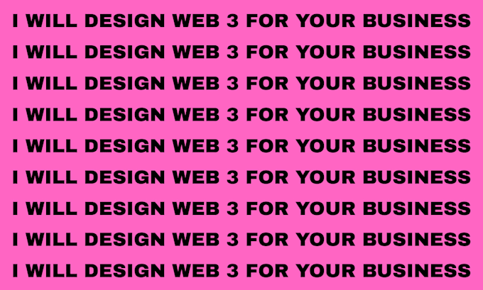 design web 3 for your business