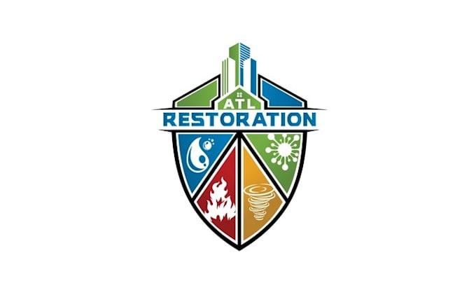 design emergency restoration company logo