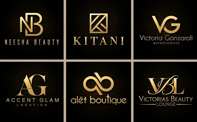 design awesome monogram logo with initials letter