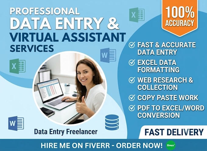 do fast data entry, web research, and copy paste work