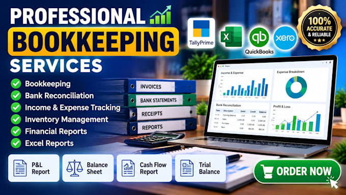 do bookkeeping and bank reconciliation