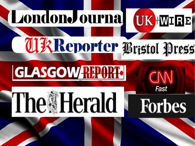 get you featured on uk media outlets, for public relation