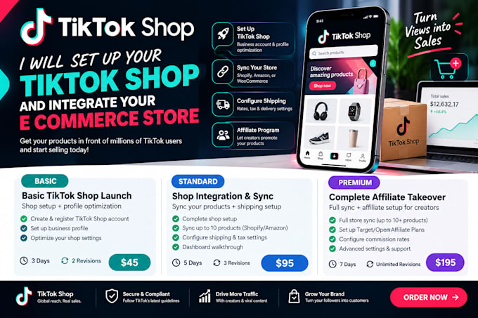 set up your tiktok shop and integrate your e commerce store