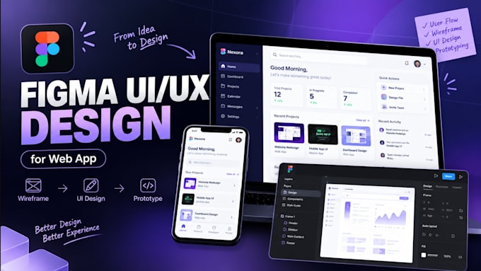 designing figma for ur app or web