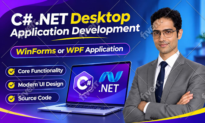 build custom c sharp dot net windows desktop application using winforms or wpf