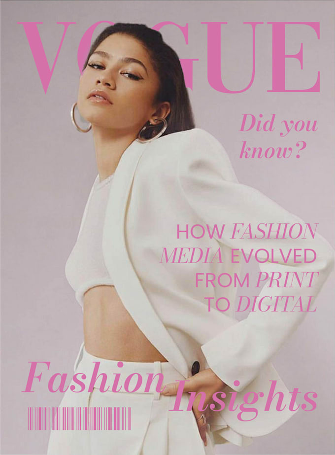 design modern magazine layouts and editorial pages