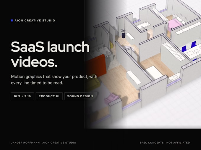 create a saas product launch video with motion graphics