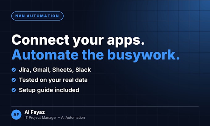 build n8n automation workflows to connect your apps