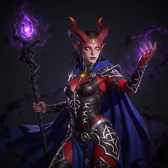 make a amazing dnd party d and d character for you