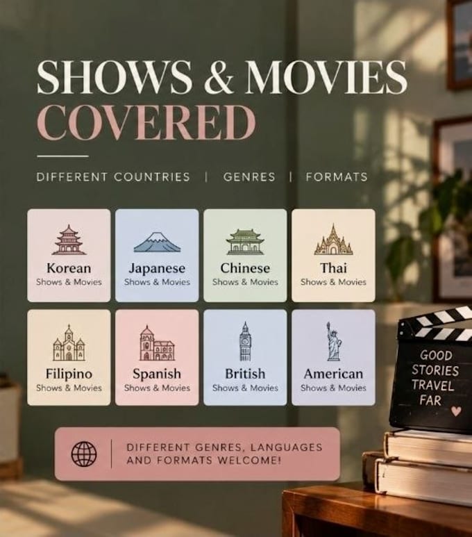 write engaging TV episode and movie recaps