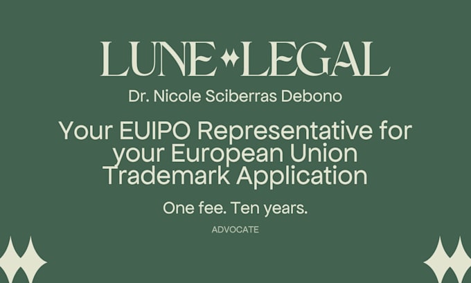 act as your euipo representative for your eu trademark