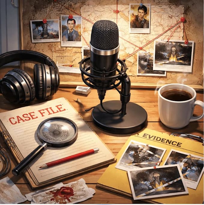 write an engaging true crime podcast episode script