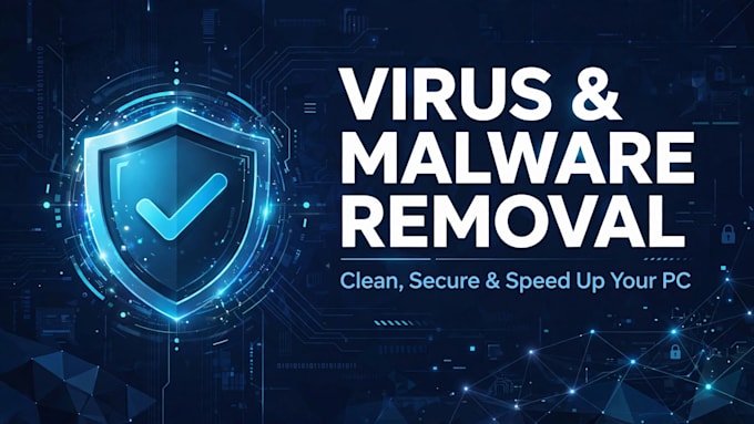 remove viruses and malware and secure your windows PC