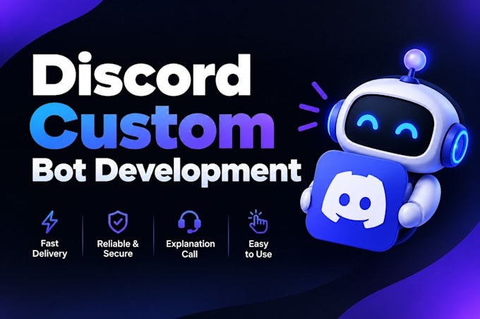 create a custom discord bot with custom features