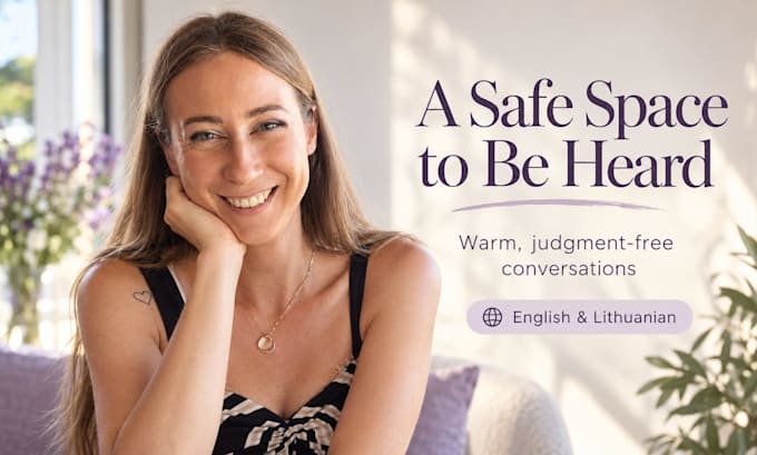 listen with empathy and offer a judgment free conversation