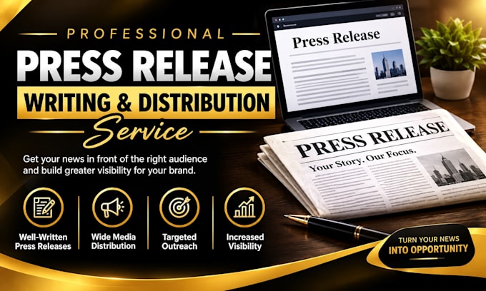 write and distribute your press release