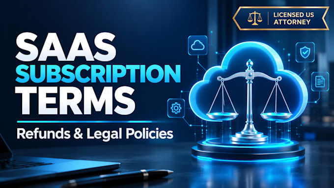 draft subscription terms and refund policies for saas businesses