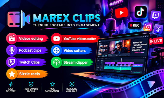 podcast video editing and repurposing