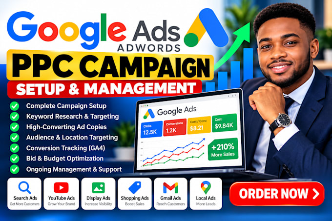 setup google ads adwords PPC campaign