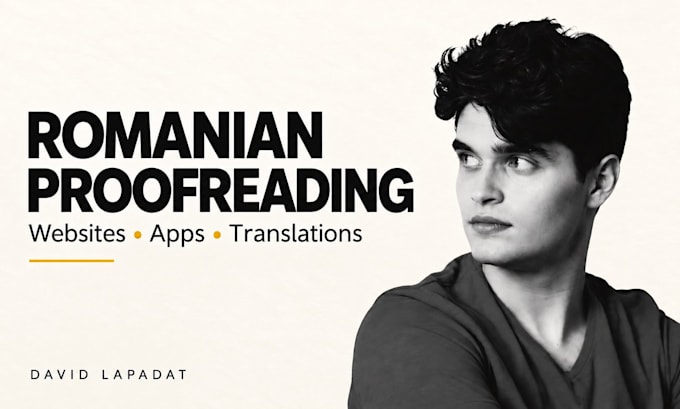 proofread romanian website app and ai translated text
