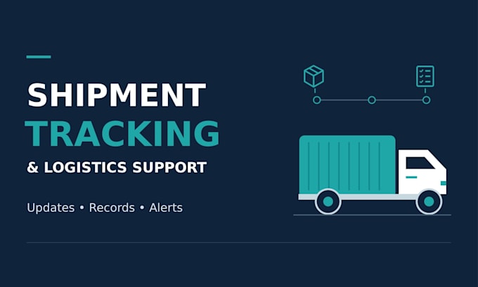 track shipments and update logistics and inventory records