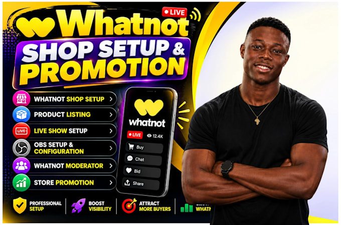 setup whatnot show whatnot shop whatnot setup whatnot moderator whatnot store