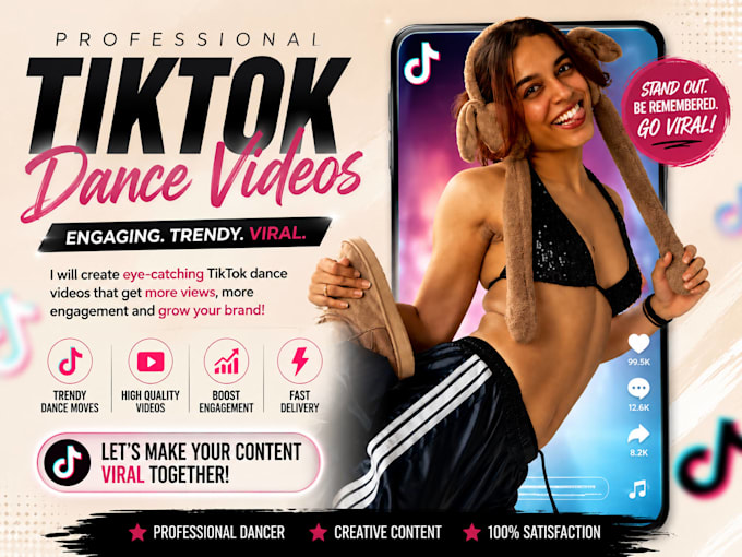 tiktok dance video, dancer, dancing, choreography viral video