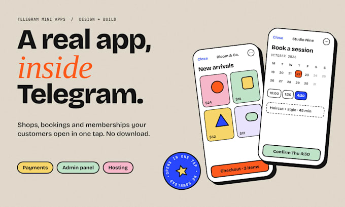 build a telegram mini app for your business