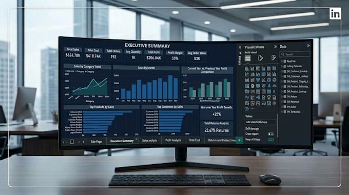 create power bi dashboards