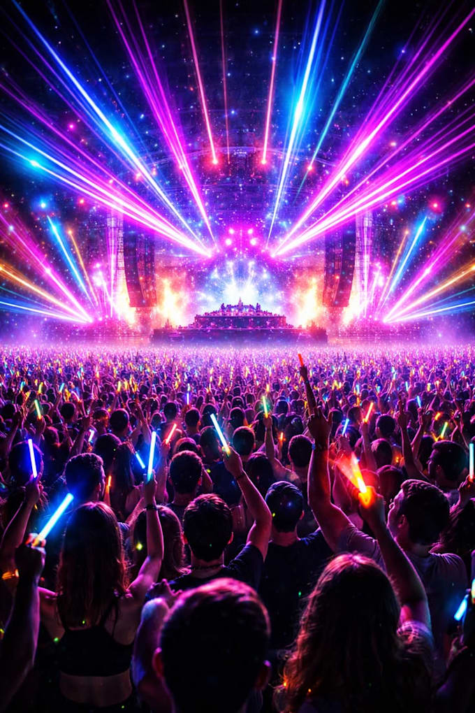 create 3d projection mapping and immersive visual loops for stages and building