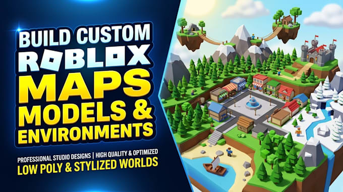 build your custom roblox map, map stimulation, tycoon worlds, game environments