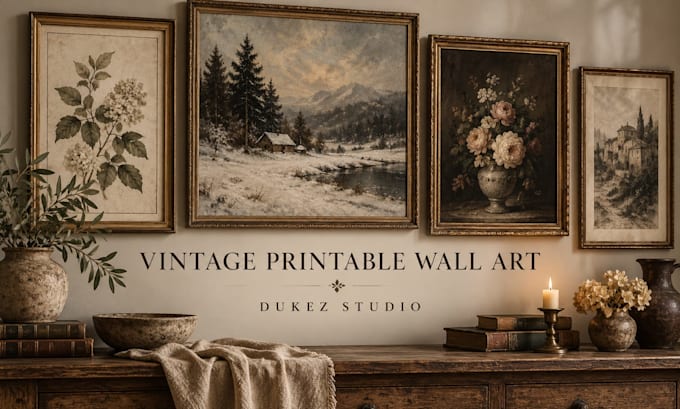 design printable wall art and custom posters