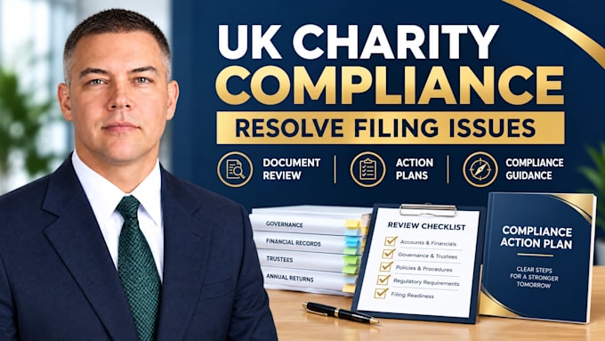 help resolve UK charity commission compliance issues