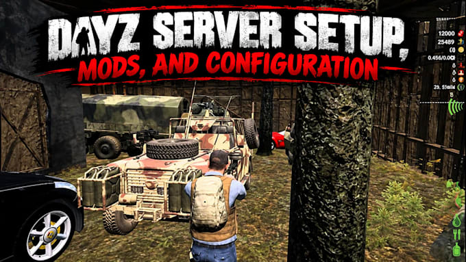 setup dayz server, mods, configuration, and custom server features
