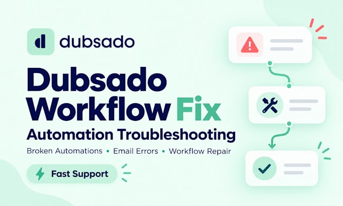 fix dubsado workflows, automation errors and crm issues