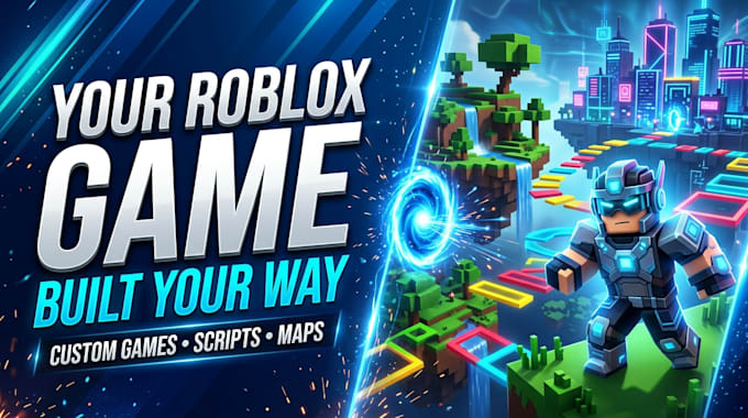 develop a custom roblox game with engaging gameplay