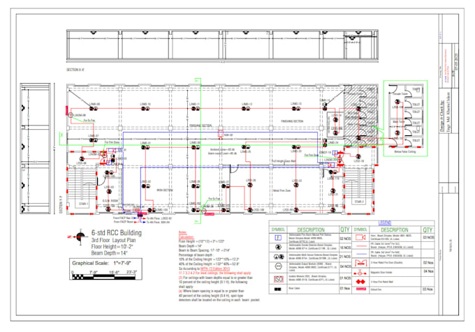 do professional fire alarm design layout