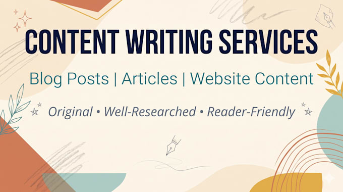 do content writing engaging blog posts and articles
