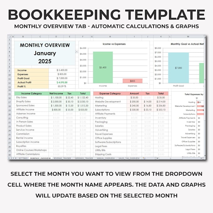do bookkeeping, bank reconciliation, and financial record