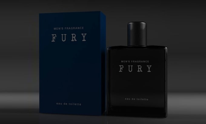 create luxury perfume label, logo, cosmetics with custom label