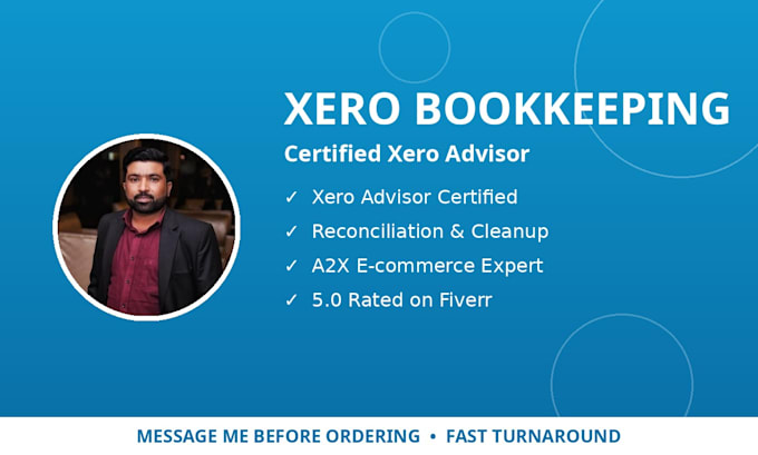 do xero bookkeeping, bank reconciliation and cleanup