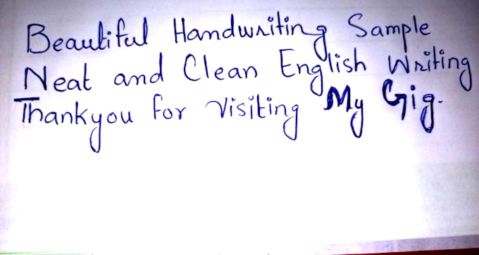 write neat handwritten notes, letters in urdu and english