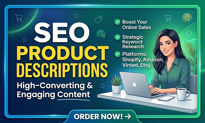 write SEO product descriptions