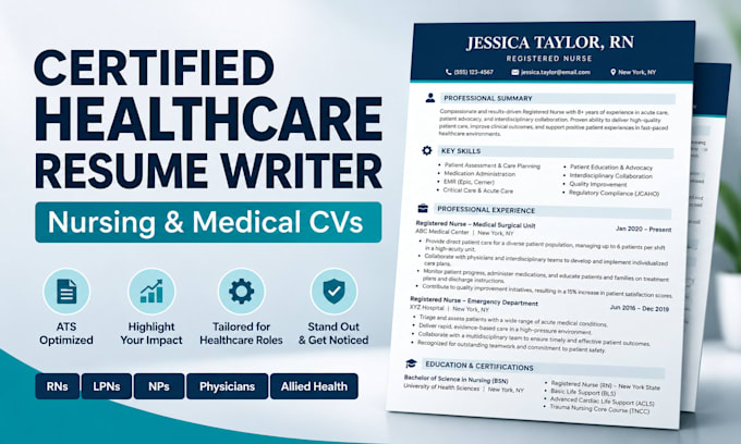 a certified nursing resume and CV