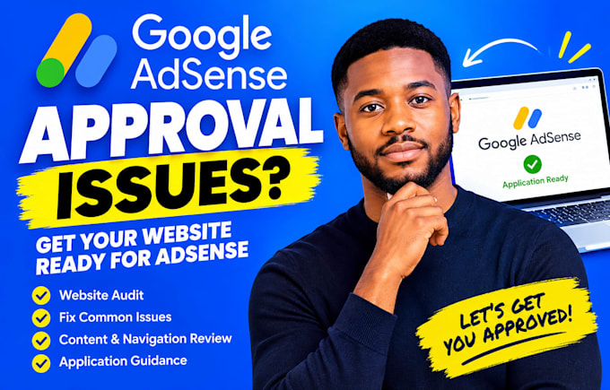 help with google adsense approval and fix website issues