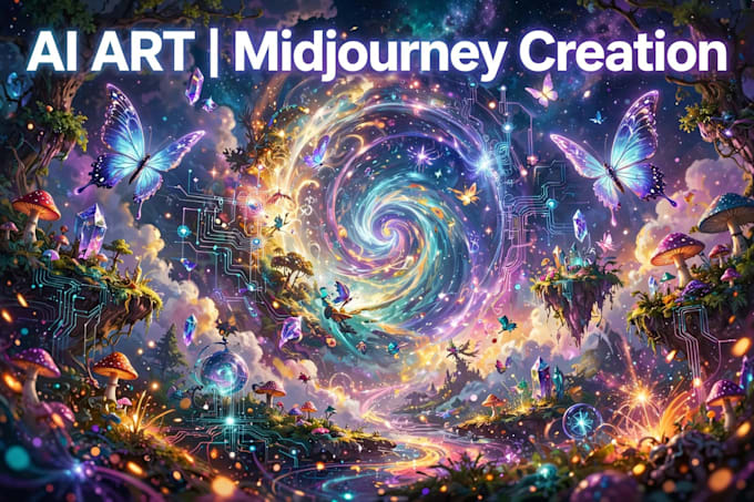 create amazing ai art using midjourney and gemini style