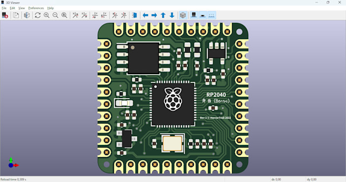 design esp32 stm32 rp2040 microcontroller pcb with schematic, layout and gerber